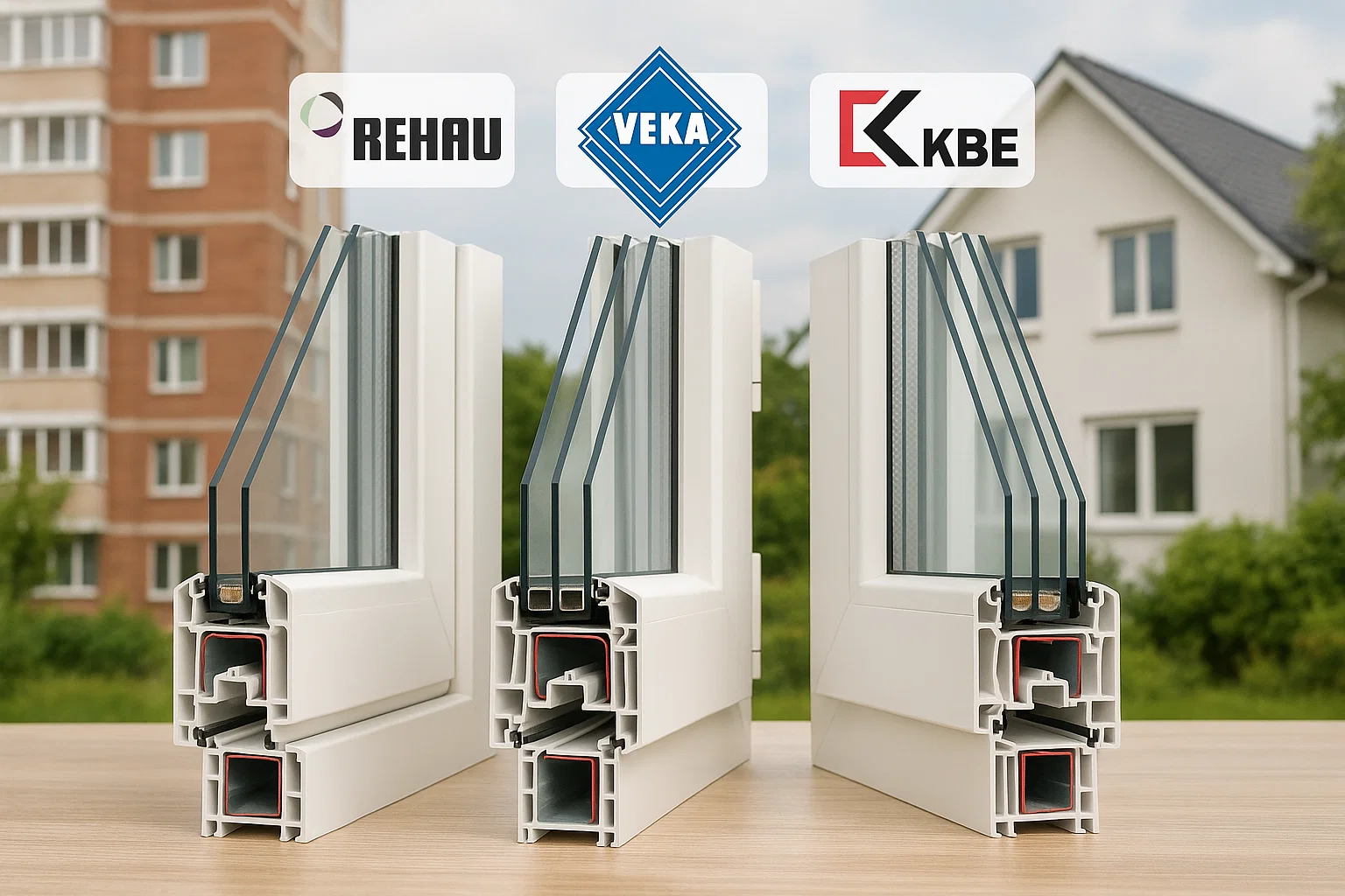 Rehau, Veka или KBE: в чём отличия и как выбрать окна для квартиры или дома в Минске