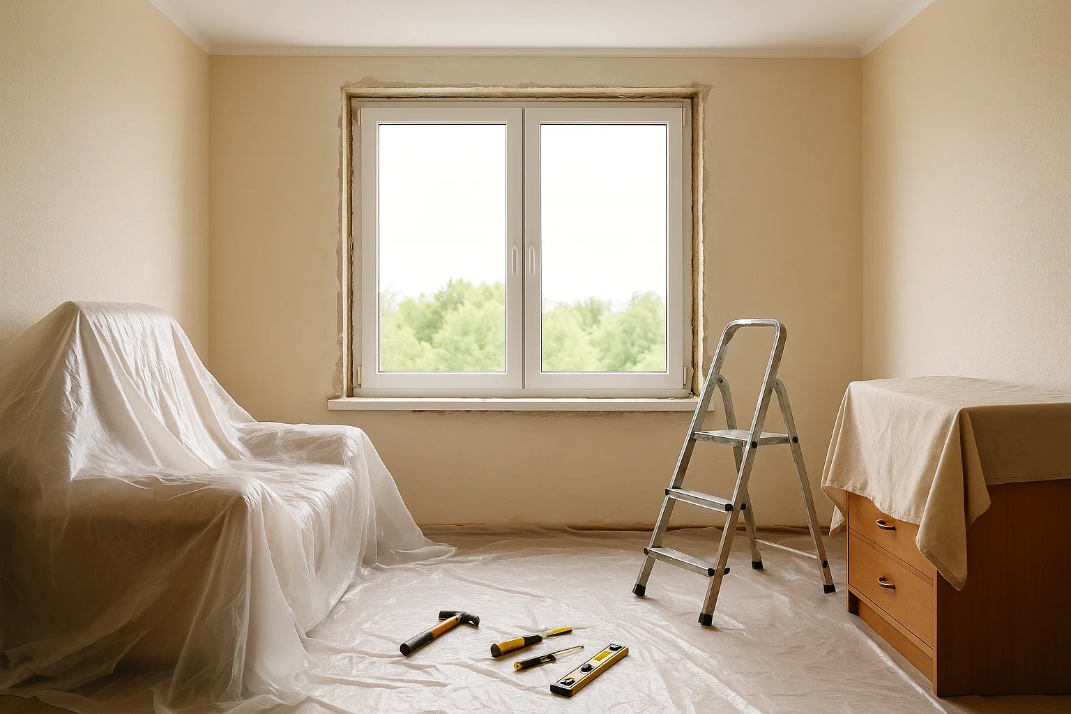 как подготовить квартиру к установке окон